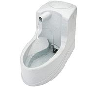 PetSafe Drinkwell, Anti Splash, Mini Pet Fountain, Silent, Compact, Easy Clean, Free Flowing, 1.2 Litre Drinking Fountain for All Pets, clear