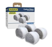 PetSafe Drinkwell Carbon Replacement Filters, Keeps Water Clean & Fresh, Compatible with Multiple PetSafe Fountains, 4 pack
