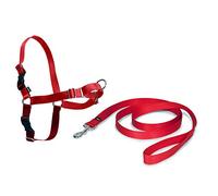 PetSafe Easy Walk Medium Red Dog Harness - No Pull Dog Harness - Teaches Better Lead Manners - Stops Pets from Pulling and Choking on Walks