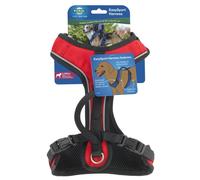 PetSafe EasySport Dog Harness - Adjustable Padded Dog Harness with Control Handle and Reflective Piping - Extra Small Red
