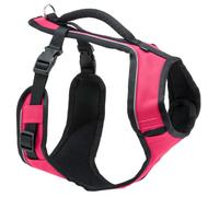 PetSafe Easysport Harness, Medium, Pink | Padded, Elastic Neckline Harness for Active Dogs, Reflective Piping for Visibility, Top Control Handle, Rear Leash Clip