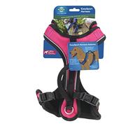 PetSafe Easysport Harness, X-Small, Pink | Padded, Elastic Neckline Harness for Active Dogs, Reflective Piping for Visibility, Top Control Handle, Rear Leash Clip