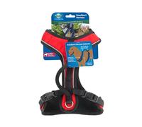 PetSafe Easysport Harness, X-Small, Red | Padded, Elastic Neckline Harness for Active Dogs, Reflective Piping for Visibility, Top Control Handle, Rear Leash Clip