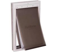 PetSafe Extreme Weather Pet Door - Triple Flap, Energy Efficient, Customisable Frame - Large