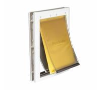 PetSafe Extreme Weather Pet Door Medium, Easy Install, Insulating, Weather Proof, Energy Efficient, 3 Flap System