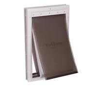 PetSafe Extreme Weather Pet Door - Triple Flap, Energy Efficient, Customisable Frame - Large