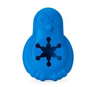 PetSafe Freezable Treat Holding Chilly Penguin - Durable, Vanilla-Scented, Rubber, Freezable Interactive Pet Puzzle for Boredom or Fear of Separation - For Medium & Large Dogs
