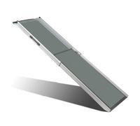 PetSafe Happy Ride Telescoping Dog Ramp - Portable Lightweight Pet Ramp - Ideal for Cars, Trucks and 4X4s, Durable Aluminium Frame Supports Up to 180 kg, Side Rails and High-traction Surface Design