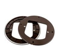 PetSafe Installation Adapter, Compatible with Microchip and Manual Cat Flaps - BROWN