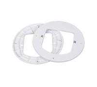 PetSafe Installation Adapter, Compatible with Microchip and Manual Cat Flaps - WHITE