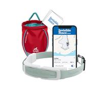 Invisible Fence GPS Dog Fence & Tracking Collar Bundle with Training Flags (White) & Treat Bag (Red), Wireless GPS Tracker Collar, for Medium & Large Dogs, Waterproof - 1 Year Subscription Included
