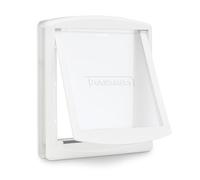 PetSafe Original 2 Way Pet Door - Manual Lock, Durable Frame, Multiple Colours - Large, White