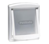 PetSafe Original 2 Way Pet Door - Manual Lock, Durable Frame, Multiple Colours - Medium, White