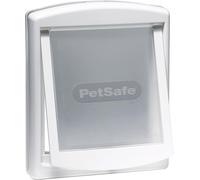 PETSAFE ORIGINAL 2 WAY PET DOOR SMALL WHITE MANUAL LOCK DURABLE FRAME SAFE PETS