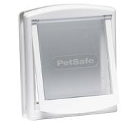 PetSafe 2 Way Pet Door Cat & Dog Flap - Small - Maximum Size/Weight 7kg - White