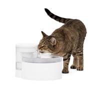 PetSafe Outlast Pumpless Water Fountain, 1.7 L, Small Dog and Cat Water Fountain, Dishwasher Safe, Easy Assembly and Cleaning, 1 Filter Included in the box