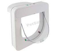 PetSafe Petporte smart flap microchip cat flap, automatic access with chip recognition, for cats up to 7 kg,White