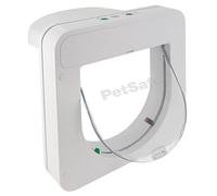PetSafe Petporte Smart Flap Microchip Cat Door, Battery Operated or Main Power Supply, Easy Install, Customised Timer Feature, For Cats Up To 7kg