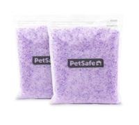 PetSafe ScoopFree Premium Crystal Cat Litter, Lavender, 2-Pack | Odour Control, Low-Tracking, Dust-Free