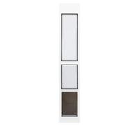 PetSafe Sliding Glass Cat And Dog Door Insert - Great Rentals And Apartments - No Cutting DIY Installation - (Medium)