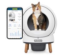 PetSafe ScoopFree SmartSpin Self-Cleaning Litter Box - Advanced Odour Control - App Controlled with Health Monitoring - Works with Any Litter - Up to 2 Weeks of Hands-Free Cleaning