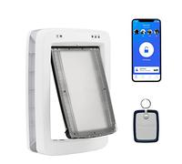 PetSafe SmartDoor Connected Pet Door, Dog, Selective Entry and Exit, App Enabled Door, Smart Device, Smartphone Controlled, Customise Schedule, Multiple Pet Homes - Large