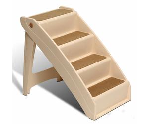 Petsafe Solvit Folding Puppy 4-Step Stairs Dogs Non-Skid Feet Ptv17-16884