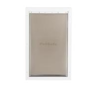 PetSafe, Staywell, Aluminium Pet Door, Extra Large, Solid Design, Easy Install,White,69x42cm