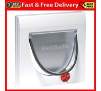 Petsafe Staywell Classic Manual 4-Way Locking Cat Flap - Cat Door with 4 Program
