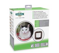 PetSafe Staywell Multi Locking 4 Way Entry Manual Cat Flap Door Magnetic Flap
