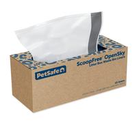 PetSafe Waste Bin Liners - Drawstring Liners for ScoopFree OpenSky Cat Litter Box - Easy Cleanup 15 Count