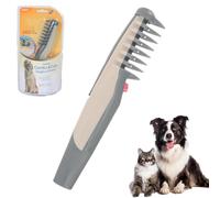 Petsboro Mataway E Comb, Electric Pet Dog Grooming Brush Trimmer for Cats and Dogs, 2 in 1 Electric Pet Groom-ing Co-mb Hair Remove, 2-In-1 Trimming & Groom-ing, Pubyfun Mataway Co-mb (1pcs)