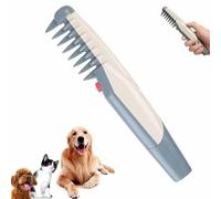 Petsboro Mataway E-Comb,Electric Pet Groom-ing Co-mb Hair Remove,Pet Dog Grooming Comb Hair Trimmer,Pet Hair Knot Remover,Groom Body,Paws&Face with Ease,for All Breeds,Dogs&Cats