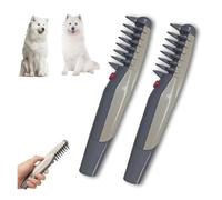 Petsboro Mataway E-Comb, Lifweb Mataway E-Comb, Petboro Mataway E Comb, Petsboro Mataway E Comb, Electric Pet Grooming Comb, Pet Hair Knot Remover - Groom Body, Paws & Face with Ease (2PC)