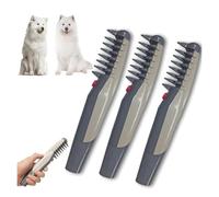 Petsboro Mataway E-Comb, Lifweb Mataway E-Comb, Petboro Mataway E Comb, Petsboro Mataway E Comb, Electric Pet Grooming Comb, Pet Hair Knot Remover - Groom Body, Paws & Face with Ease (3PC)