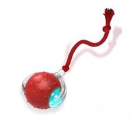PetScope - Rechargeable LED Interactive Motion Activated Indoor Pet Toy Bird Sound Effects - Red