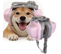 PETSEAR Dog Ear Muffs, 29dB NRR Hearing Protection for Fireworks & Travel