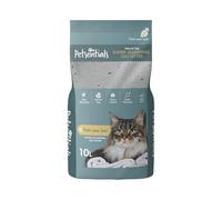 Petsentials Super Clumping Cat Litter with Fresh Linen Scent | 10L Bentonite Clay | Ultra Absorbent & Odour Control | Fast Clumping, Low Waste, Ideal for Indoor Cats