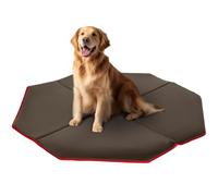PETSFIT Dog Playpen Mat Waterproof Washable Double-Sided Foldable 42.9" Dia Thick Octagon Absorbent Leak-Proof Reusable Training Pad Floor Couch Protector Large