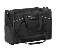 Petsfit Pet Carrier 55x40x23cm Flight Approved,Lightweight Cat Carrier Large Airline Approved, Soft Puppy Cabin Bag for Travel,Foldable Small Dog Two-Way Placement Transport Box with Shoulder Strap