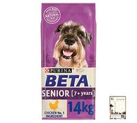 PetsMagnet 14kg BETA with Chicken Senior Dry Dog Food plus Feeding Reminder