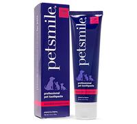 Petsmile Professional Pet Toothpaste for Cats & Dogs - Only VOHC Accepted Toothpaste - Clinically Proven to Control Plaque & Tartar Calprox Formula (119 g, 4.2 Oz (Pack of 1), Rotisserie Chicken)