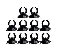 PETSOLA 10 Pieces Aquarium Suction Cups with Clips Multipurpose Heating Rod Holders