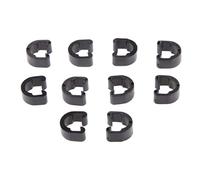 PETSOLA 10Pcs Bike -Clips Buckle Hose Brake Gear Cable Housing Guide