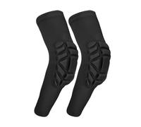 PETSOLA 2 Pieces Elbow Pads Compression Sleeve Honeycomb Protector EVA Sponge Breathable Sweat Absorption Suitable for Football Soccer Basketball , M