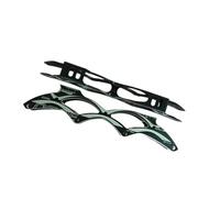 PETSOLA 2Pcs Speed Skate Frame, Roller Skating Frame, for Roller Skating Winter Alloy Inline Skate Replace Frame, for 4x90