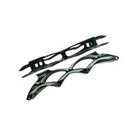 PETSOLA 2Pcs Speed Skate Frame, Roller Skating Frame, for Roller Skating Winter Alloy Inline Skate Replace Frame, for 4x100