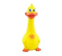 PETSOLA 3x Rubber Chicken Screaming Shrilling Puppy Chewing Yellow 19x7cm