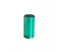PETSOLA Acrylic Blocks Educational Toy Stacking Cylinder Construction Pieces Transparent Building Set Sensory Play For Logical Thinking Suitable for, Dark Green, 5CM