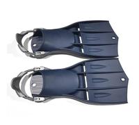 PETSOLA Adjustable Spring Strap Fins Comfortable Scuba Dive Fins Aerodynamic Snorkeling Flippers for Deep Sea , Gray Blue , M/ML 39-42